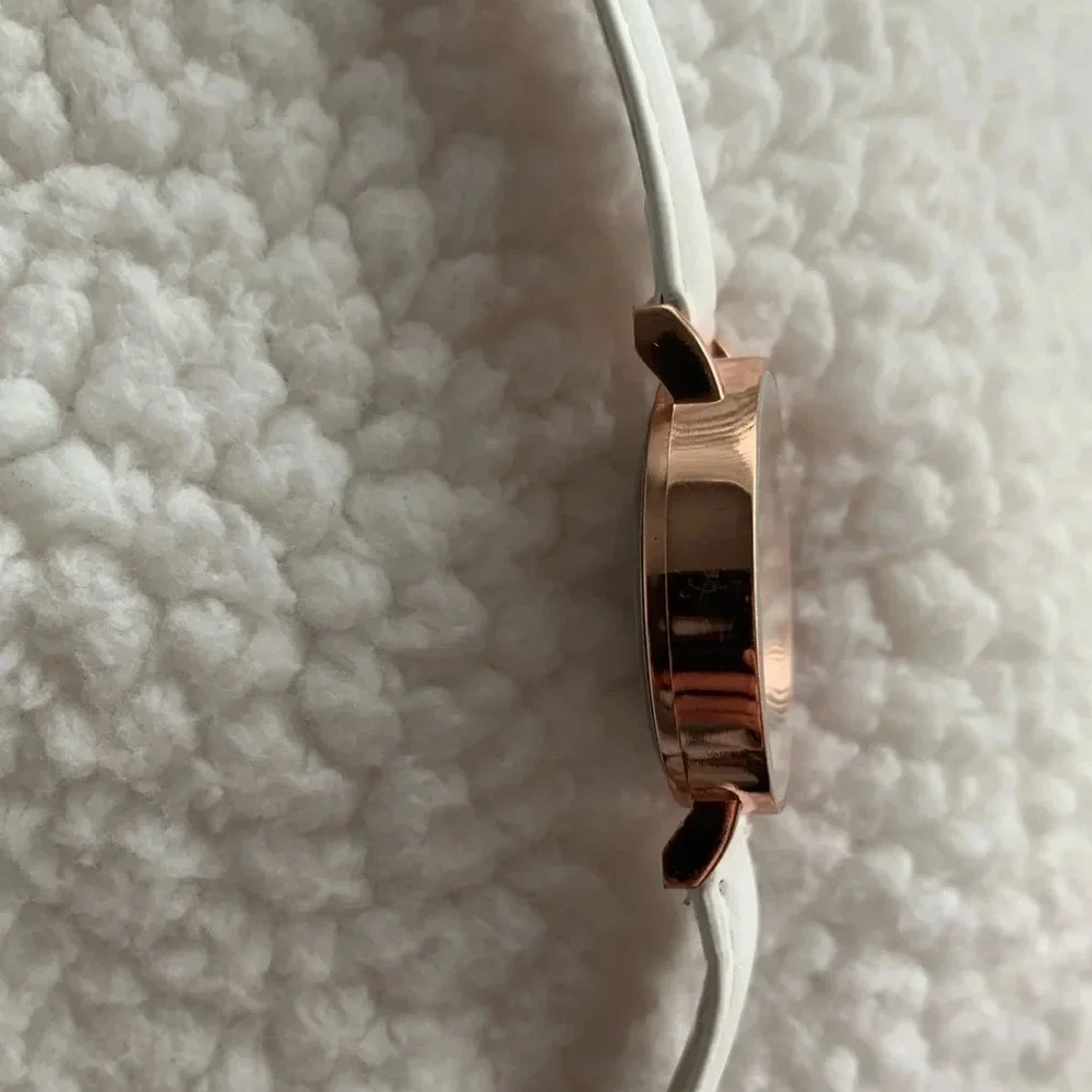 * 2/$25 New Ladies fashion watch - white